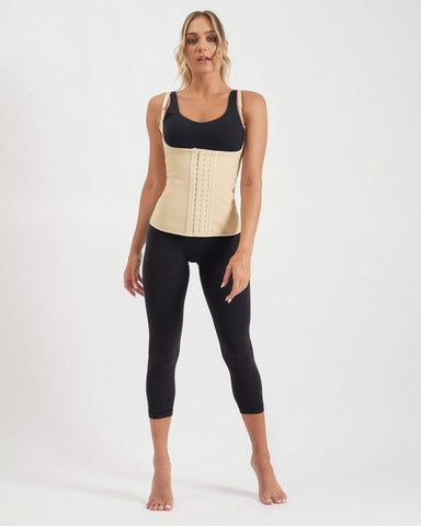Core Trainer Waist trainer Core Trainer Deluxe Vest With Adjustable Straps Nude