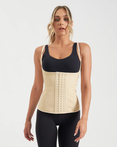 Core Trainer Waist trainer Core Trainer Deluxe Vest With Adjustable Straps Nude