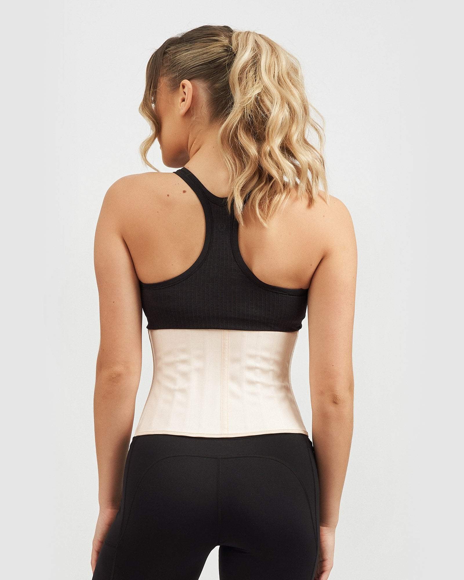 Core Trainer Waist trainer Core Trainer Short Supreme 25 Flexi Steel Boned Nude