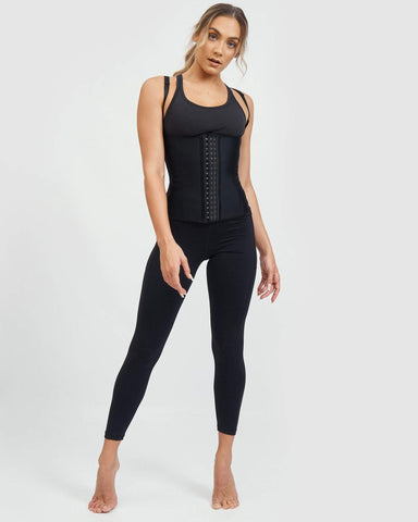 Core Trainer Waist trainer Core Trainer Vest With Adjustable Straps Black