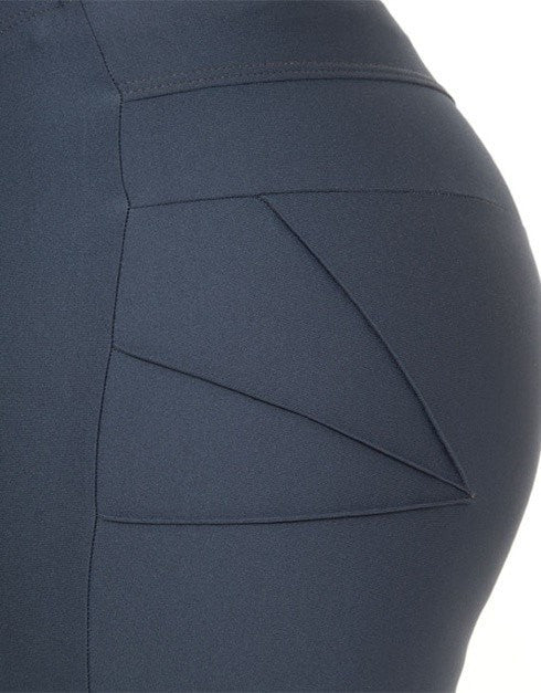 Sculpt Bike Shorts - Charcoal (SIZE 16 ONLY) - Be Activewear