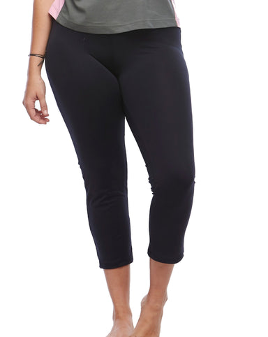 Curvy Chic Sports Active Sculpt Tights - Black 24 Only