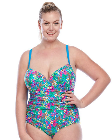 Curvy Chic Swimmers Spring One Piece