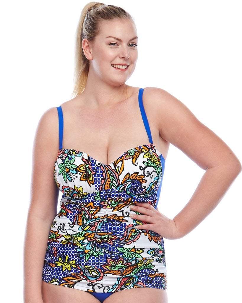 Curvy Chic Swimmers Tabada One Piece