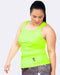 Action Back Tank - Lime - Be Activewear