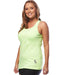 Curvy Chic Tanks Action Back Tank - Lime