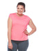 Curvy Chic Tanks Butterfly Tank - Pink
