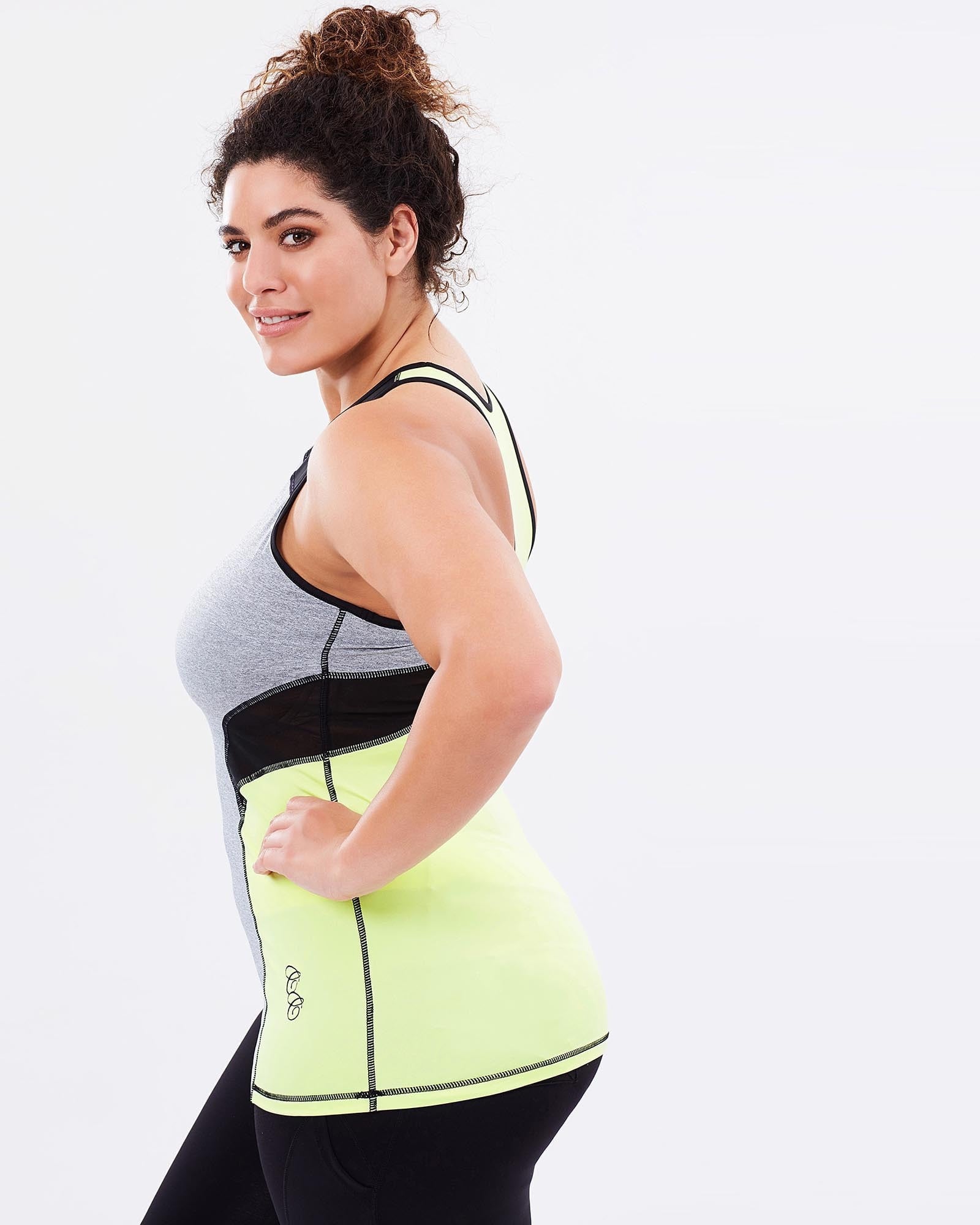 Tempo Tank - Green - Be Activewear