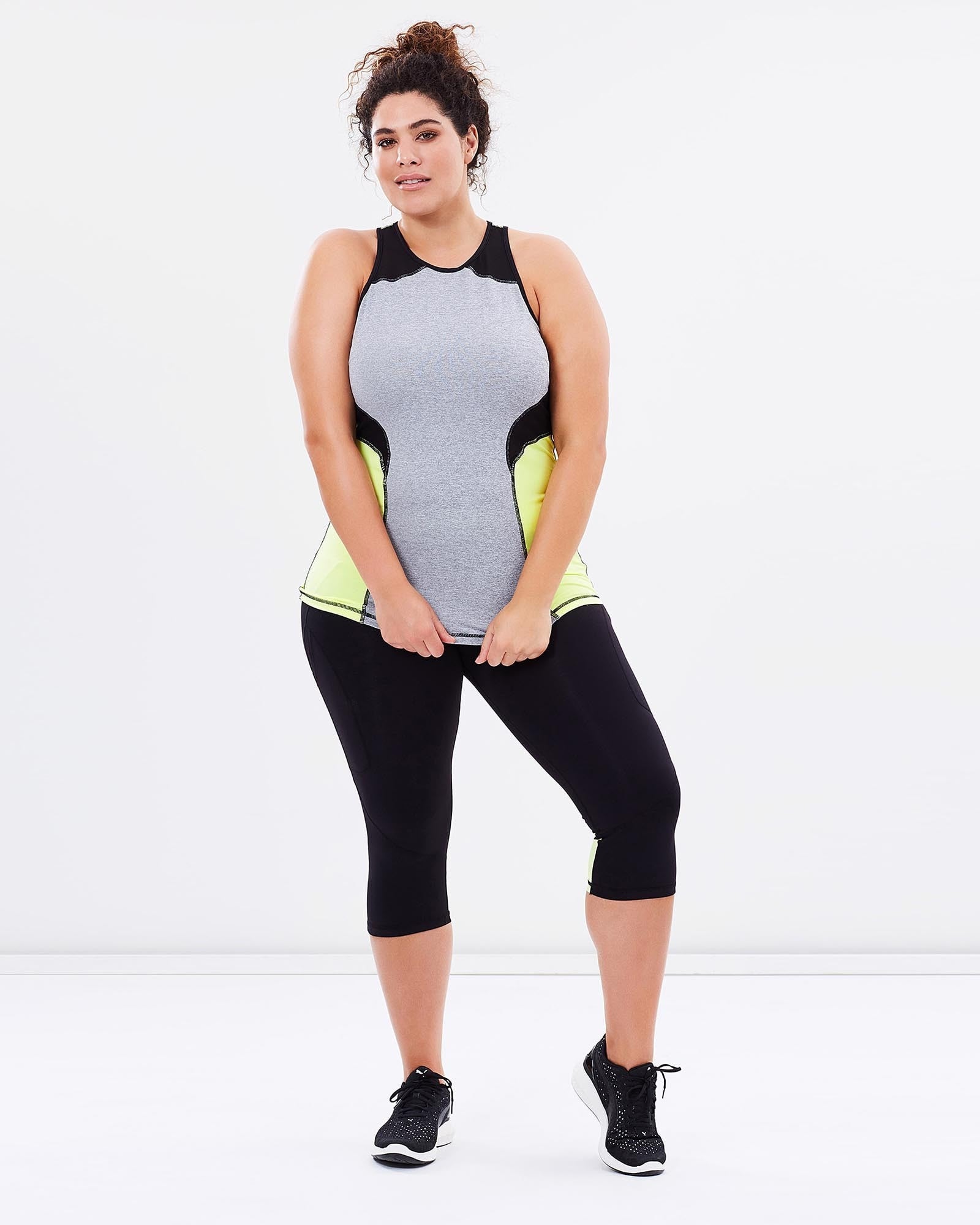 Tempo Tank - Green - Be Activewear