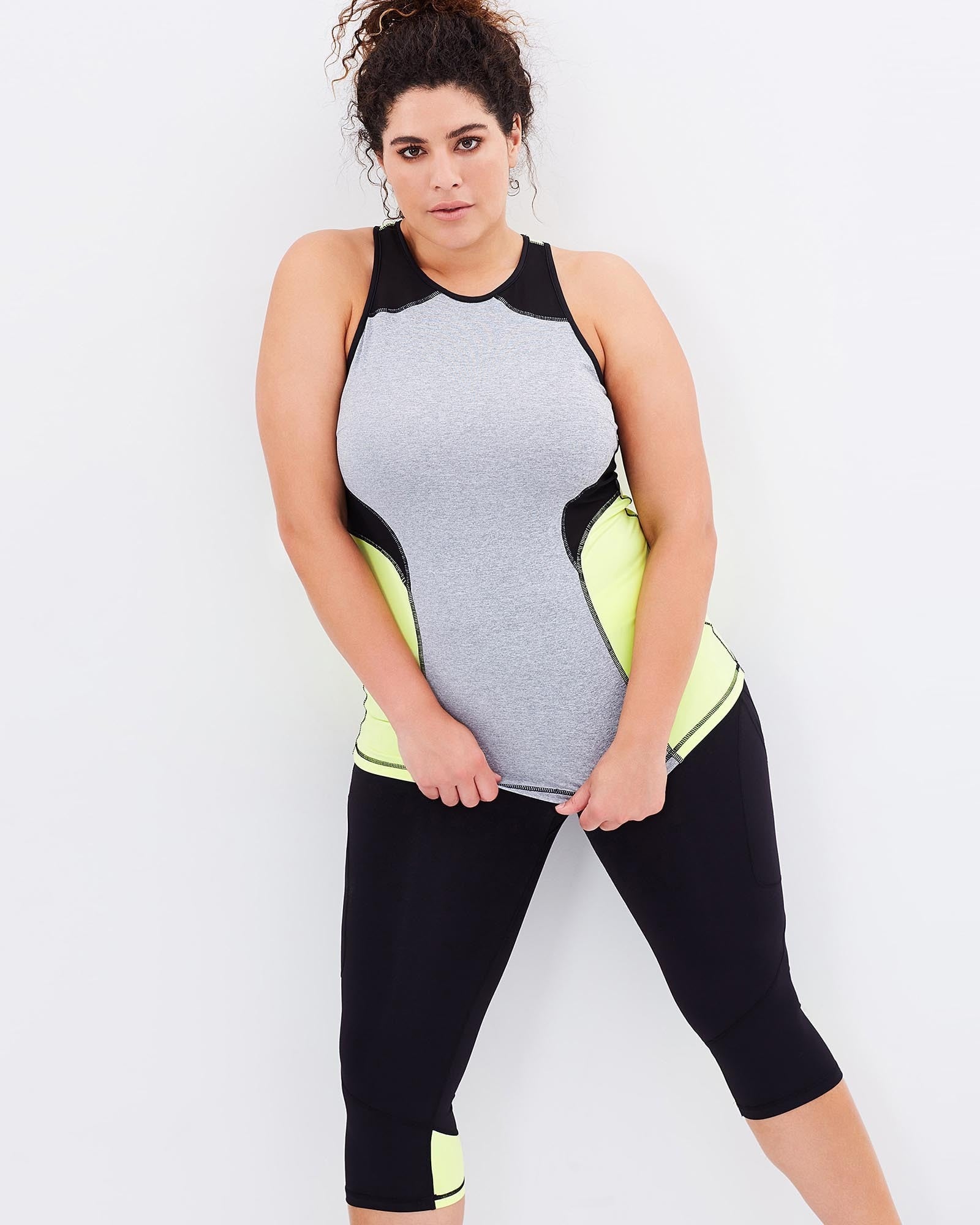 Tempo Tank - Green - Be Activewear