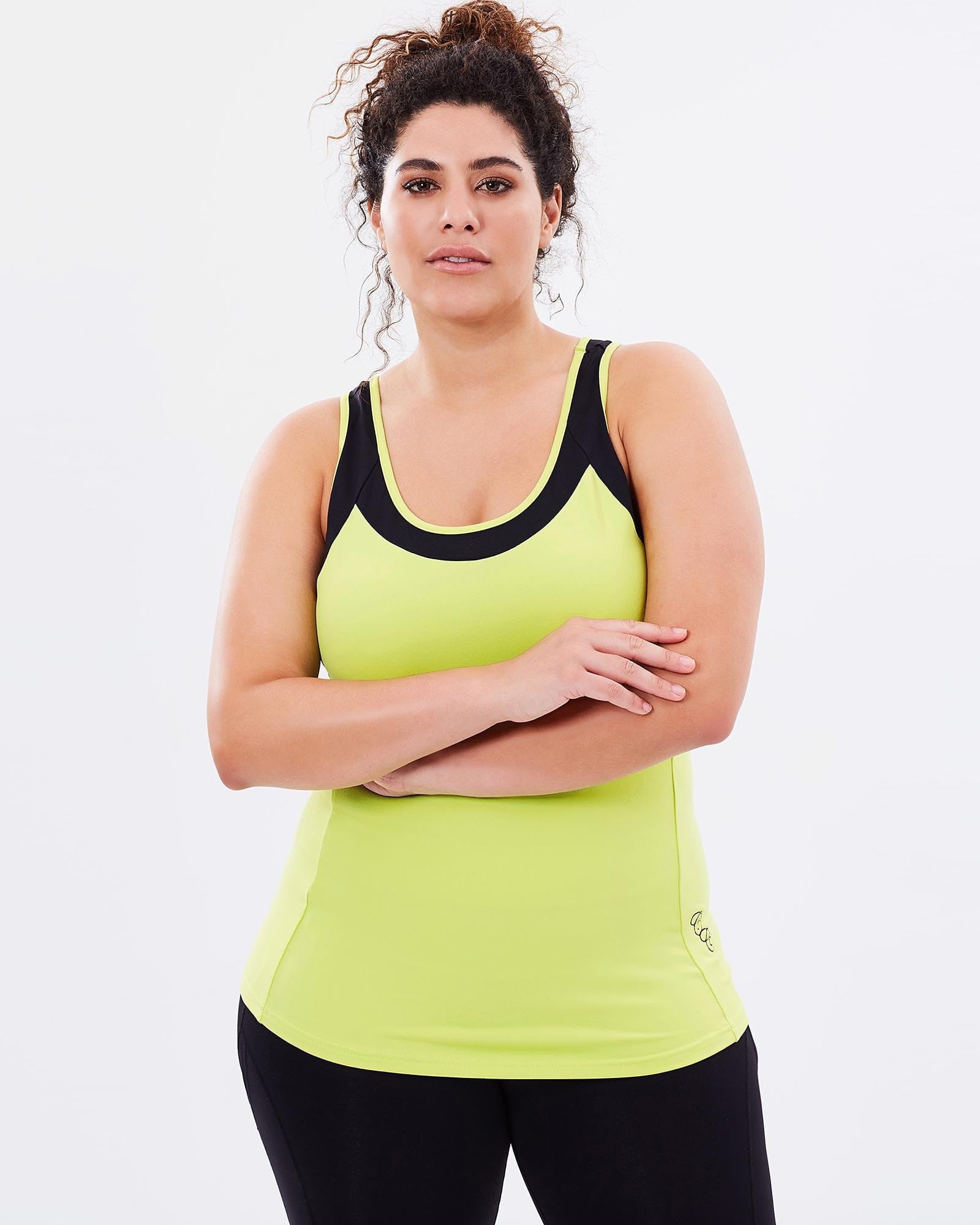 Workout Tank - Lime - Be Activewear