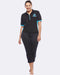 EQ Polo - Black / Cobalt - Be Activewear