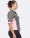 EQ Polo - Charcoal / Pink - Be Activewear