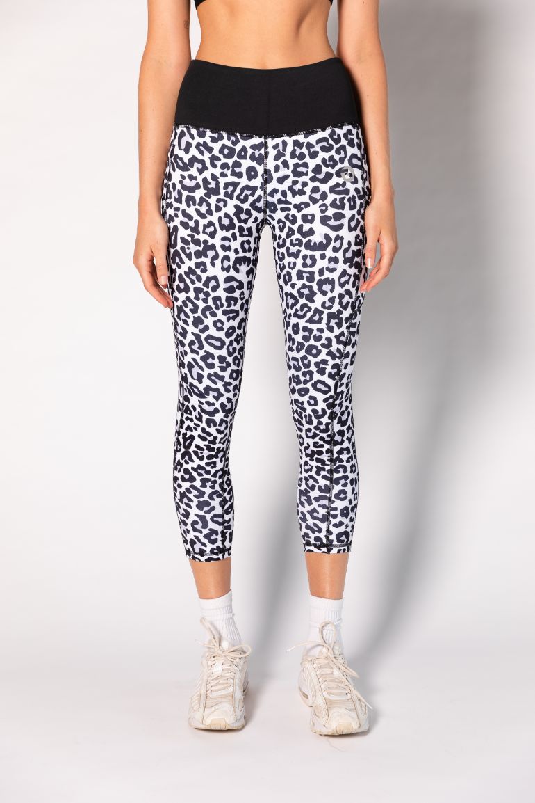 Deezi Active Leggings BFF Leggings Snow Leopard
