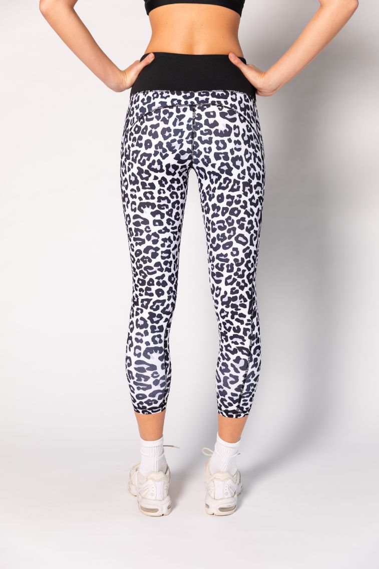 Deezi Active Leggings BFF Leggings Snow Leopard