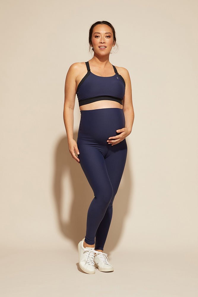 DK Active Leggings Lotus Maternity Long Tight – Navy