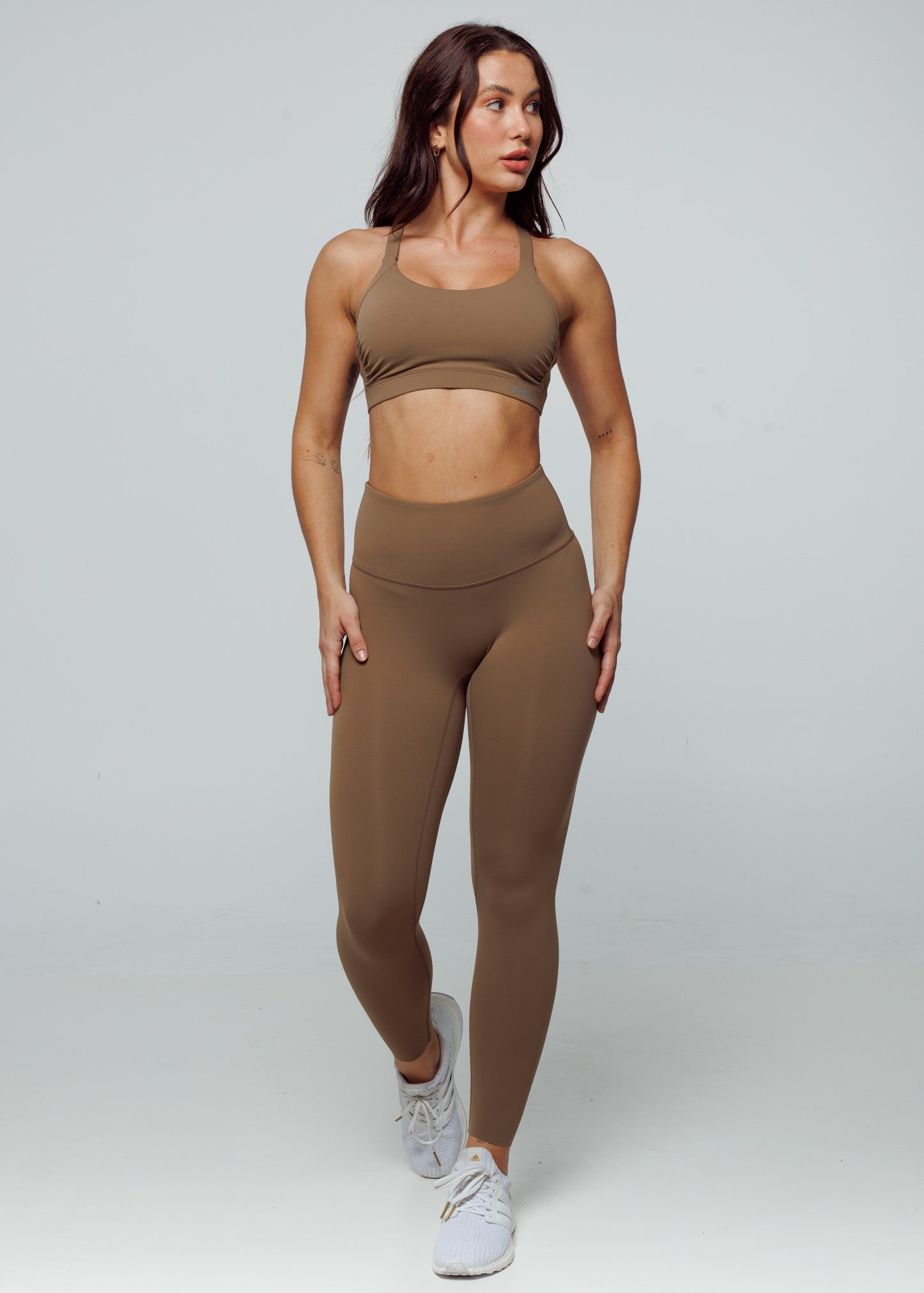 Evolve Apparel Adapt Sports Bra - Caramel