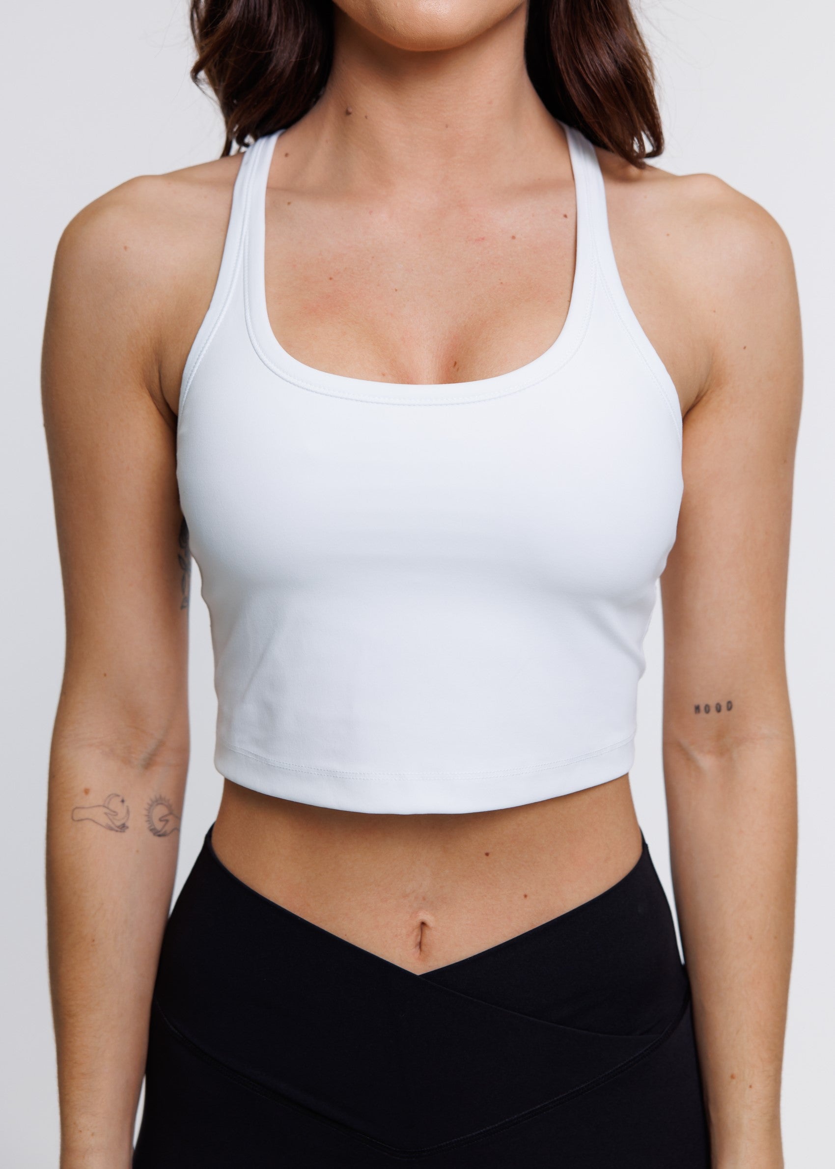 Evolve Apparel Base Tank - White