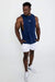 Evolve Apparel Critical Muscle Tank - Navy Blue