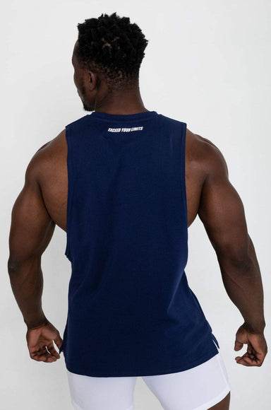 Evolve Apparel Critical Muscle Tank - Navy Blue
