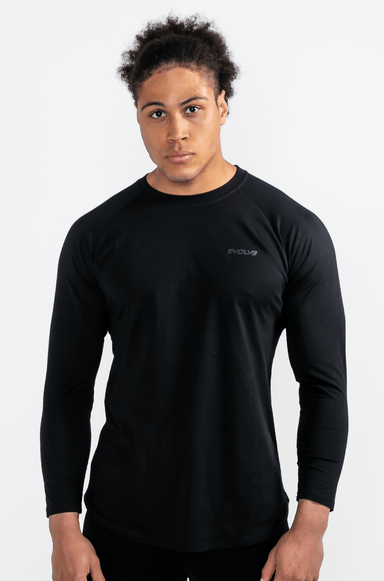 Evolve Apparel Element Long Sleeve Tee - Black