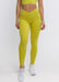 Evolve Apparel Elevate Cross Leggings - Charteuse