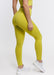 Evolve Apparel Elevate Cross Leggings - Charteuse