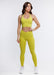 Evolve Apparel Elevate Cross Leggings - Charteuse