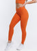 Evolve Apparel Elevate Cross Leggings - Orange