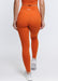 Evolve Apparel Elevate Cross Leggings - Orange