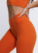 Evolve Apparel Elevate Cross Leggings - Orange