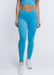 Evolve Apparel Elevate Cross Leggings - Turquoise