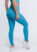 Evolve Apparel Elevate Cross Leggings - Turquoise