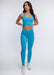 Evolve Apparel Elevate Cross Leggings - Turquoise