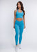Evolve Apparel Elevate Cross Leggings - Turquoise