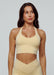 Evolve Apparel Elevate Halter Bra - Buttermilk