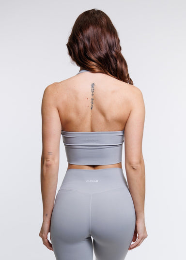 Evolve Apparel Elevate Halter Bra - Grey