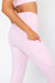 Evolve Apparel Gym Leggings Active Leggings - Pastel Pink