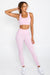 Evolve Apparel Gym Leggings Active Leggings - Pastel Pink