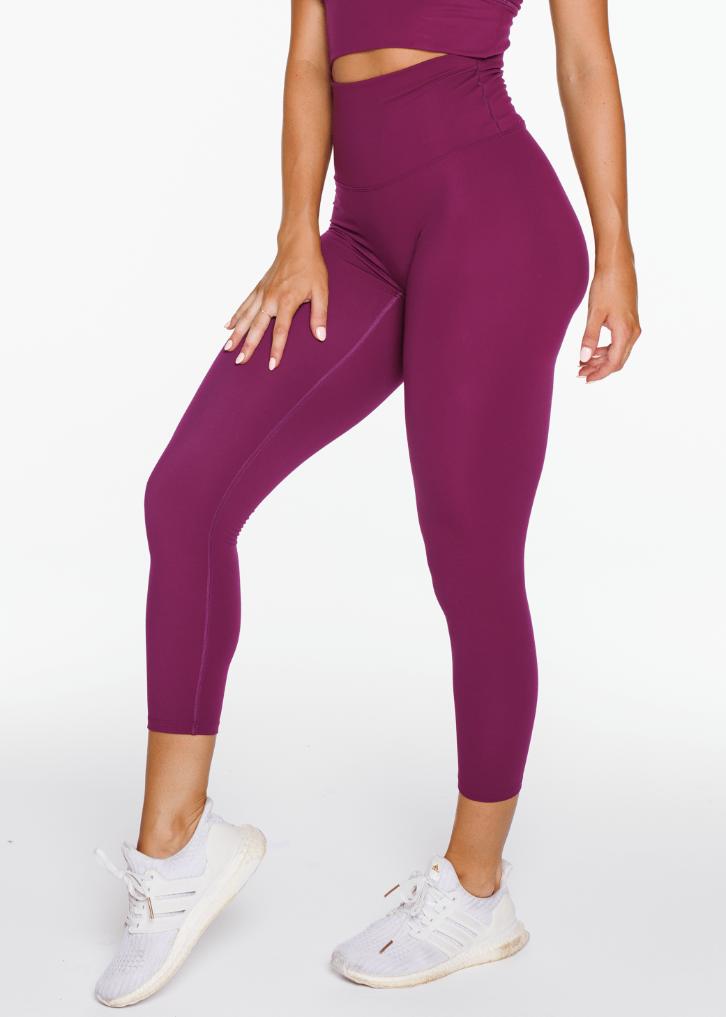 Evolve Apparel Gym Leggings Signature Leggings - Sangria