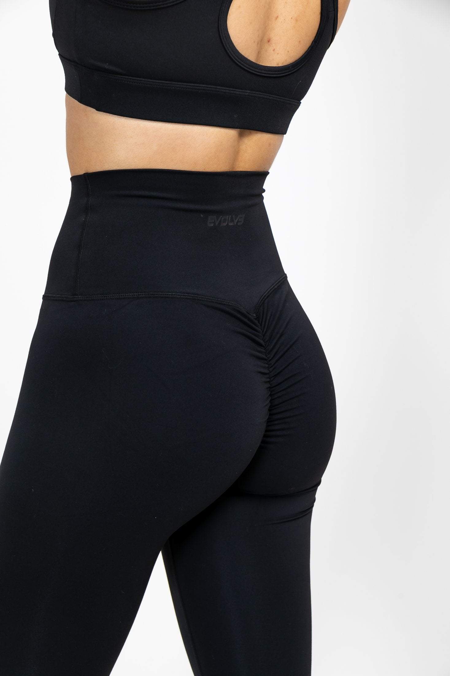 Evolve Apparel Infinity Scrunch Leggings - Black