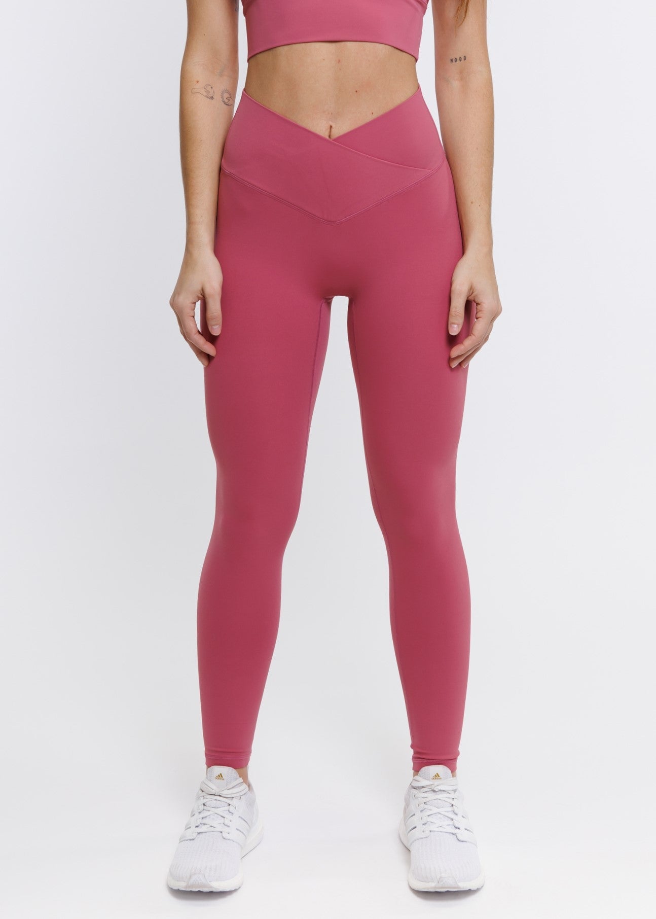Evolve Apparel Leggings Elevate Cross Leggings - Rose