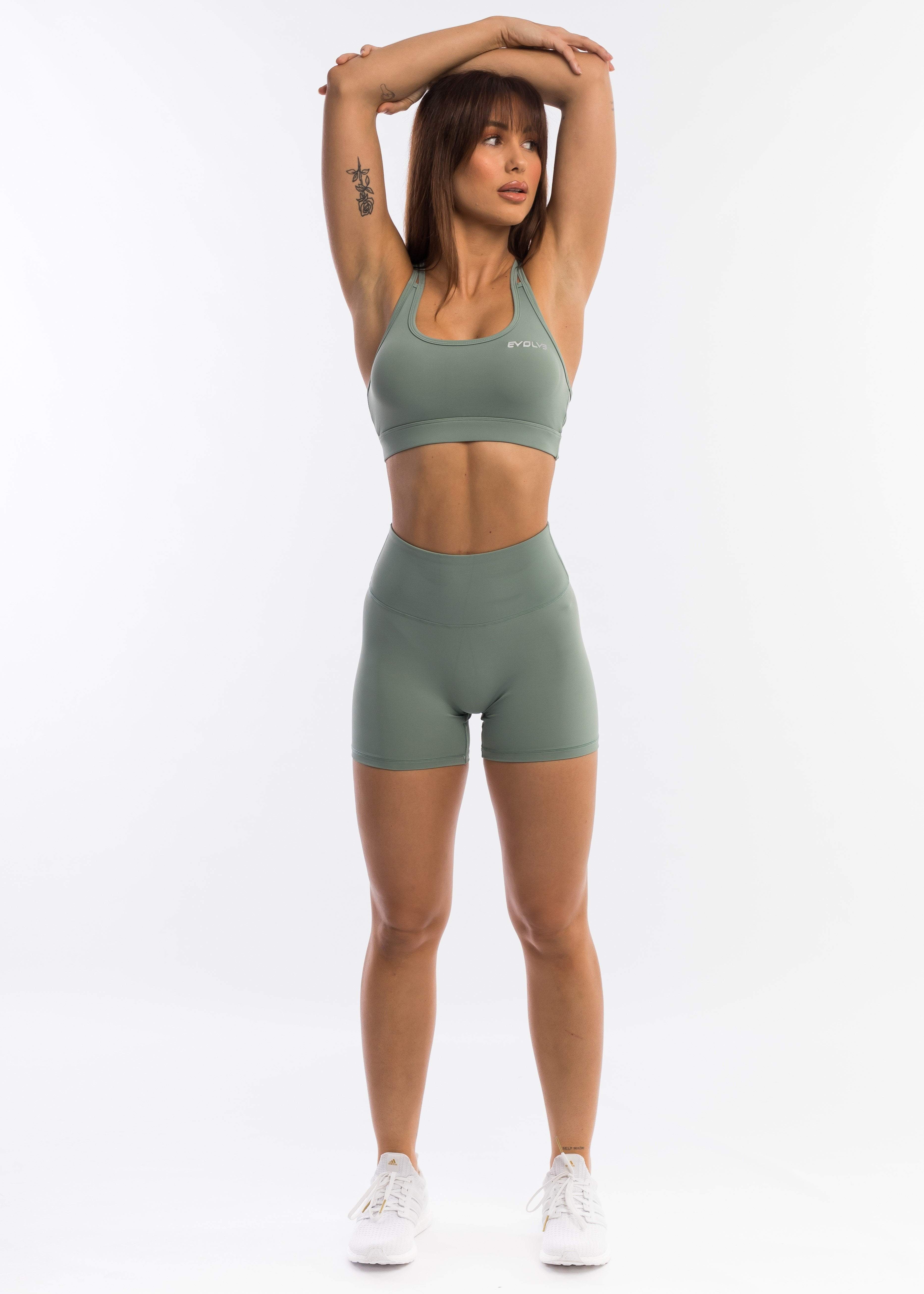 Evolve Apparel Motion Shorts - Sage