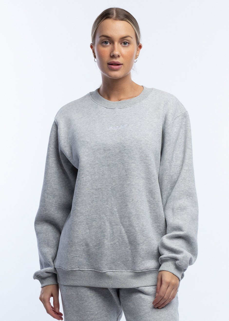 Evolve Apparel Oversized Crewneck - Cloud Grey