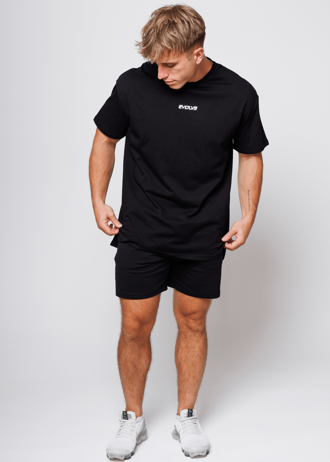 Evolve Apparel Oversized Tee - Black