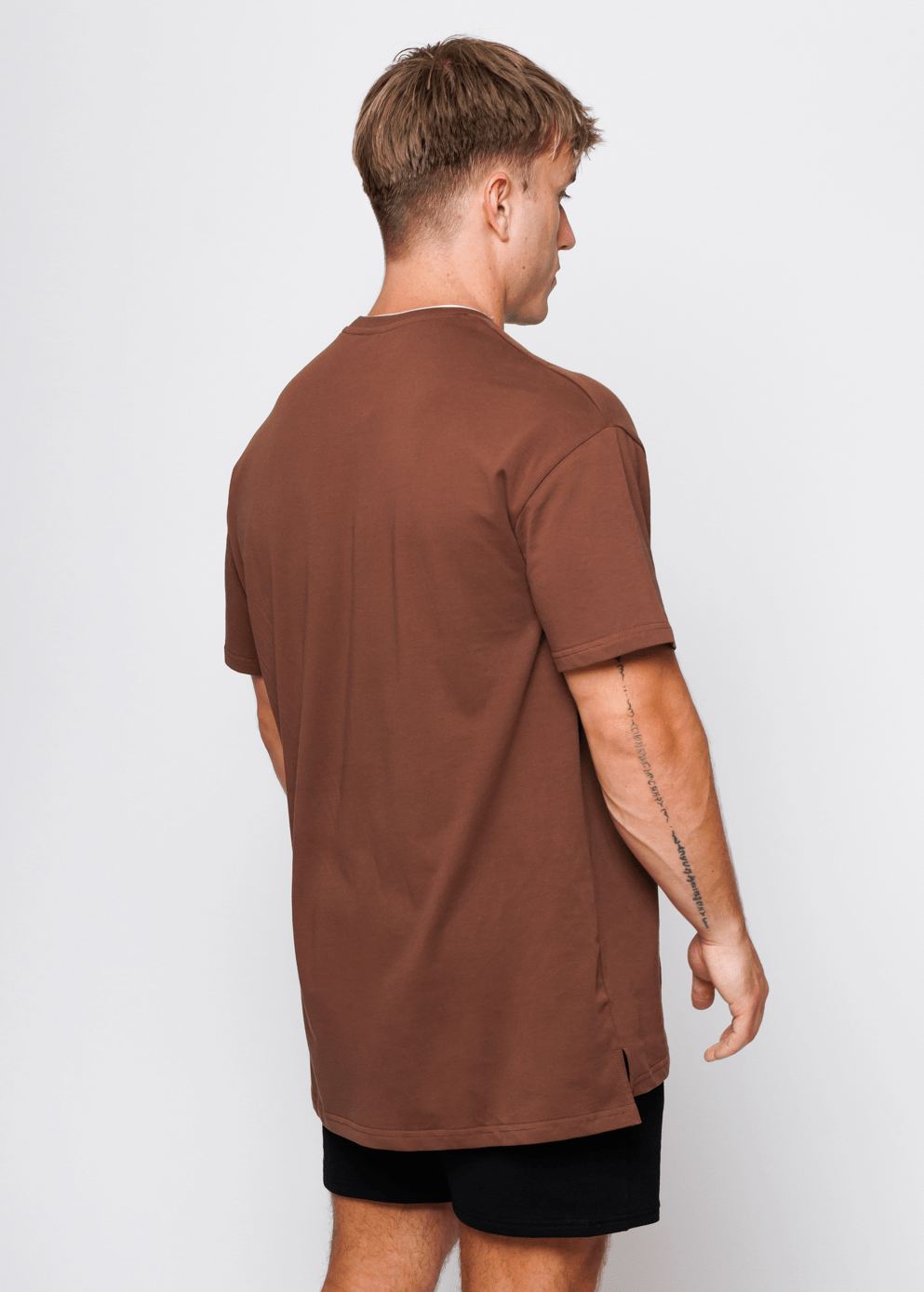 Evolve Apparel Oversized Tee - Chocolate