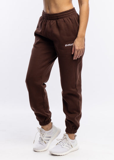 Evolve Apparel Oversized Trackies - Chocolate