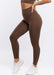 Evolve Apparel Super Scrunch Leggings - Chocolate