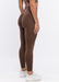 Evolve Apparel Super Scrunch Leggings - Chocolate