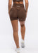 Evolve Apparel Super Scrunch Shorts - Chocolate